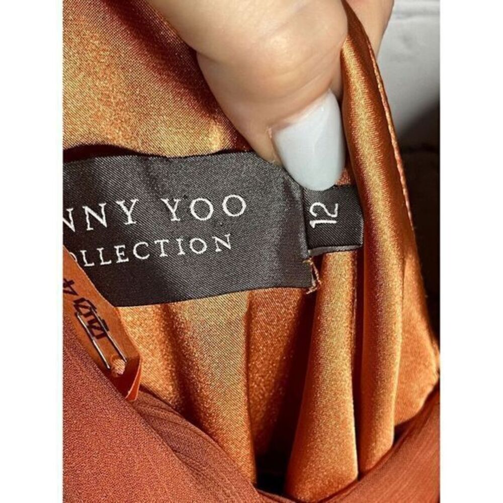 JENNY YOO BY ANTHROPOLOGIE LADIES FORMAL DRESS SZ (12)   WORN ONCE !   EUC     E - Picture 4 of 4
